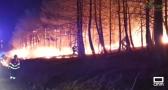 La lucha contra el incendio se intensifica con nuevos efectivos