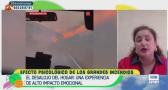 Efecto psicológico de los grandes incendios