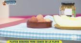 Platos seguros para comer en la playa