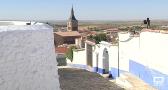 Los vecinos de Campo de Criptana pintan de añil sus fachadas