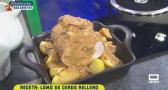 Las recetas de Chozas: Lomo de cerdo relleno y Solomillo con pera y castañas