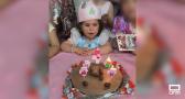 El 12 de Octubre logra que una niña con graves malformaciones en las vías respiratorias sople las velas por primera vez