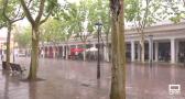 Último y lluvioso día de feria en Albacete