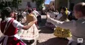 Ofrenda de flores en honor a la Virgen de la Fuente
