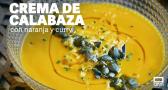 Ponle peguitas: crema de calabaza con naranja y curry y Soldaditos de Pavía