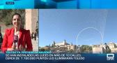 Ya se pueden ver luces de Navidad en algunas calles de Toledo