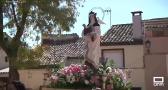 Santa Teresa procesiona por Jábaga