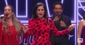 Actuación de la presentadora con los concursantes (A Tu Vera Contigo - Gala 1)