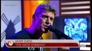 Javier Ojeda interpreta su canción ‘Por amor viviremos’