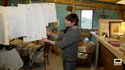 El proceso de crear papel artesano