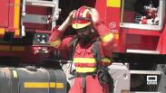 ¿Qué haría la UME si un incendio sorprende a 800 bañistas?