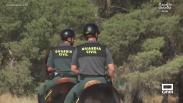 Agentes de la Guardia Civil de Balazote vigilan para evitar robos en el campo