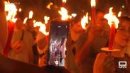 5.000 antorchas iluminan el cielo en la noche de San Juan en Albacete