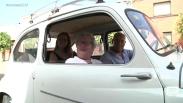 Pedrín lleva más de 50 años con su histórico Seat 600