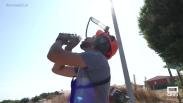 Trabajadores al sol