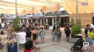 Verbenas y vermut en la Plaza Mayor de Ciudad Real en las fiestas en honor a la Virgen del Prado