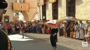 Ruedos de banderas en Caudete