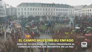 El campo muestra su enfado en Bruselas - 18/12/2025