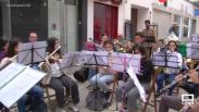 Música en la calle en Tomelloso