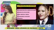 Tumbamos a Madonna en el diván