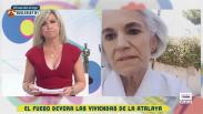 El fuego devora las viviendas de La Atalaya