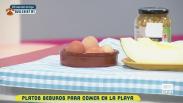 Platos seguros para comer en la playa