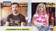 Solidaridad en el incendio