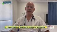 Los problemas de salud por inhalación de humo con el neumólogo Francisco Roig