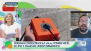 Eclipse inclusivo para personas con discapacidad visual