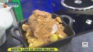 Las recetas de Chozas: Lomo de cerdo relleno y Solomillo con pera y castañas