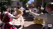Ofrenda de flores en honor a la Virgen de la Fuente