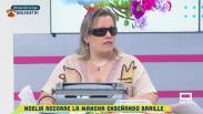 Noelia recorre La Mancha enseñando braille