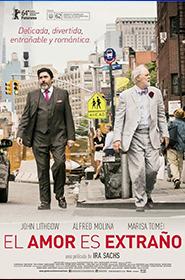cartel película El amor es extraño