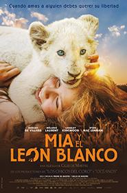 cartel película Mia y el león blanco