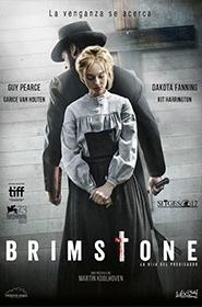 cartel película brimstone