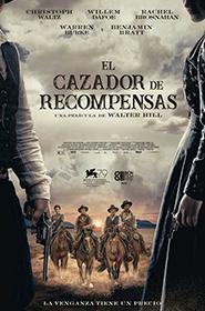 cartel película el cazador de recompensas