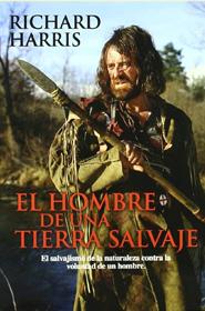 Cartel el hombre de una tierra salvaje destacado vertical
