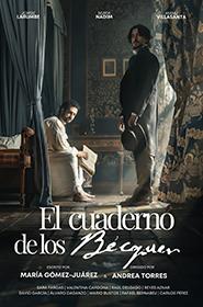 cartel vertical awards El cuaderno de los Becquer
