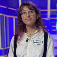 María B., concursante de Atrápame Si Puedes