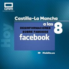 Desinformaciones sobre famosos en Facebook