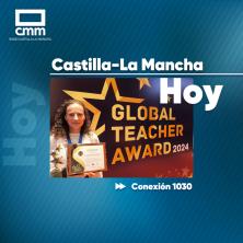 La profesora Ana Belén Yuste, galardonada con el Global Teacher Award