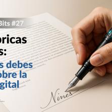 De rúbricas y bytes: 15 cosas que debes saber sobre la firma digital