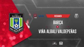 Barça 5-3 Viña Albali Valdepeñas