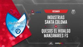 Industrias Santa Coloma 4-4 Quesos Hidalgo Manzanares FS