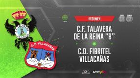 CF Talavera 'B' 2-3 CD Villacañas