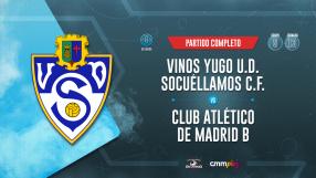 Vinos Yugo UD Socuéllamos CF 1-2 Atlético de Madrid 'B'