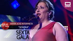 María José vuelve para cantar 'Señora' | Gala 6 | A Tu Vera