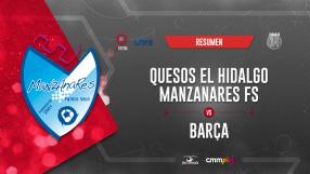 Quesos El Hidalgo Manzanares 3-6 FC Barcelona