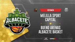 Melilla Baloncesto 61-70 Bueno Arenas Albacete Basket