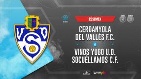 Cerdanyola FC 2-0 UD Yugo Socuéllamos
